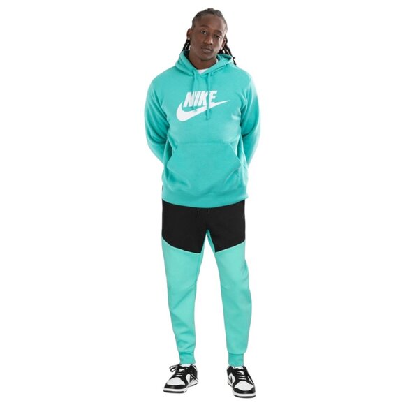Nike Tech Fleece Mens Size 2XL Sweatsuit Matching Outfit Hoodie Set Teal Aqua - Picture 2 of 12